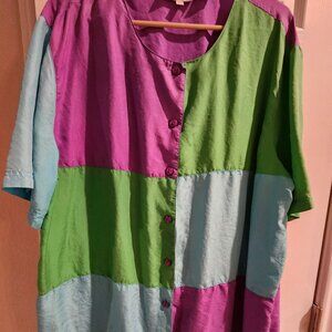 Vintage Bechamel Silk Shirt